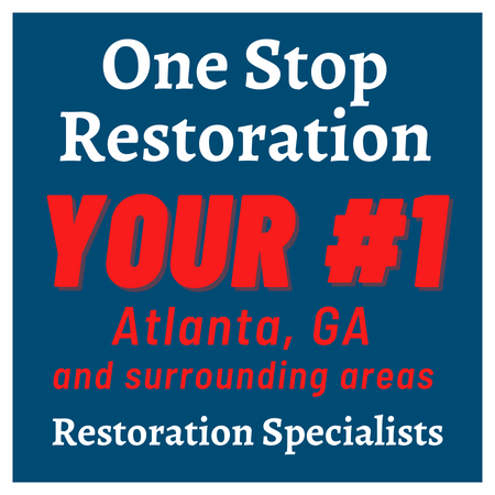 One Stop Restoration Atlanta GA banner