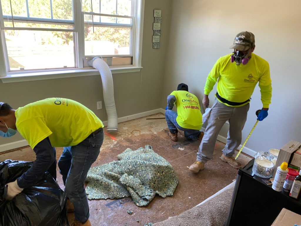 One stop restoration team is cleaning mold in Norcross GA