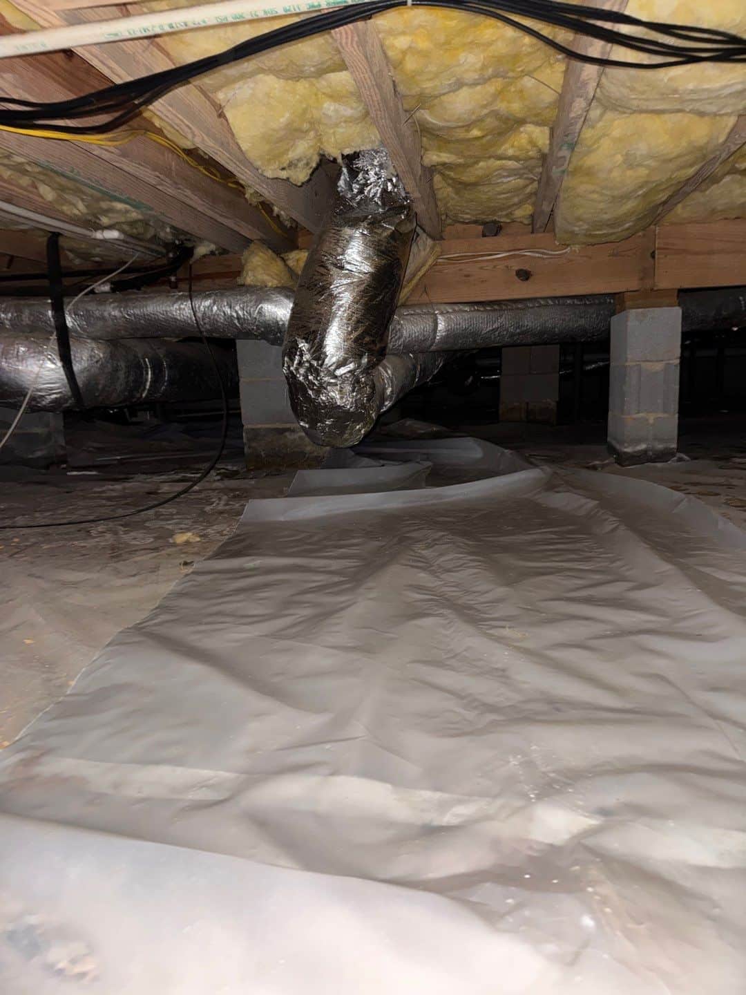 Commercial drying equipment running inside an affected tenant space